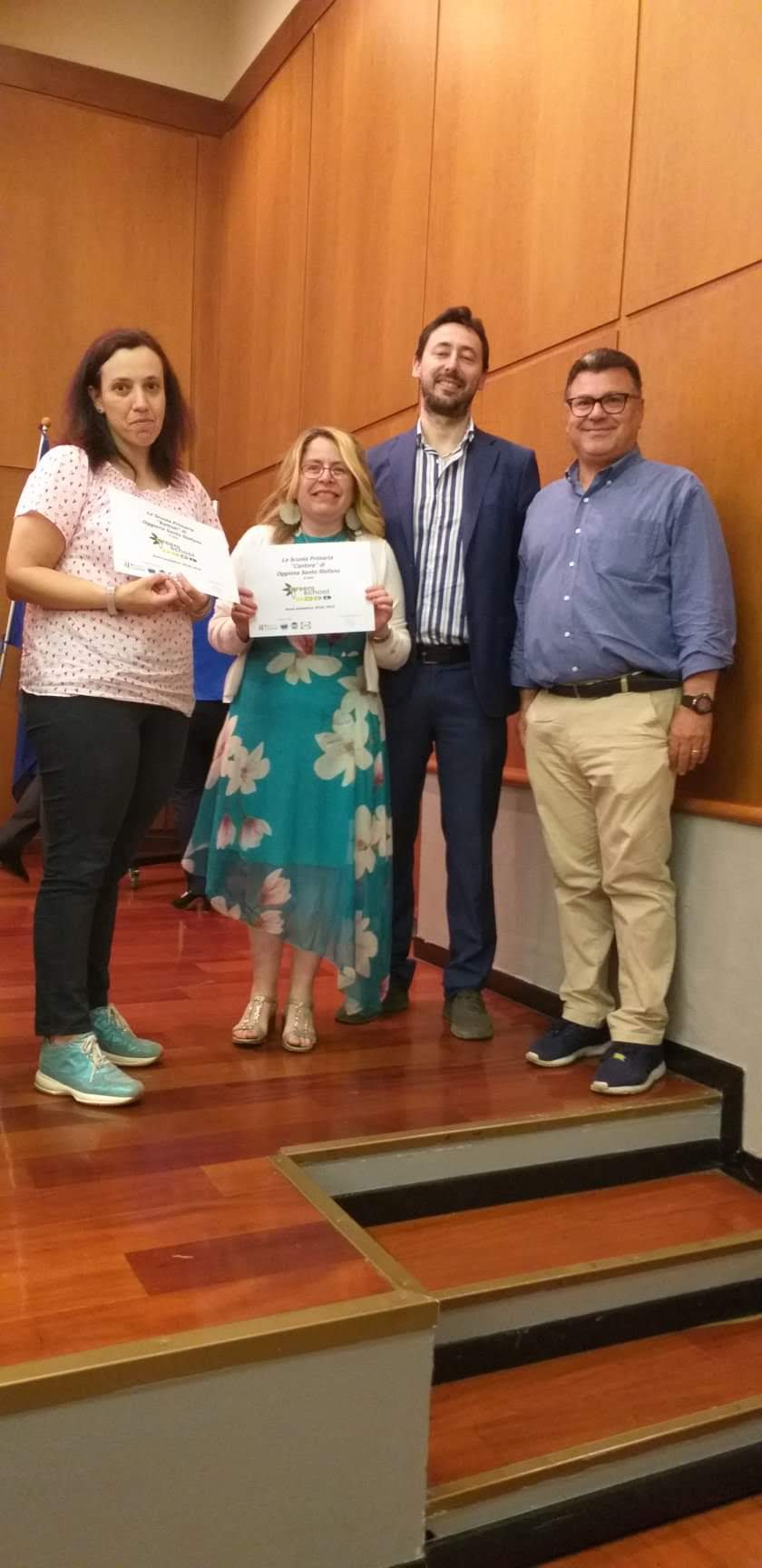 Le scuole di Oggiona con Santo Stefano